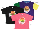 yO[B[J[Y GROOVY COLORSzeWN HAMBURGER TEE (110-120)y1642408z