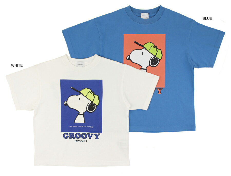 テンジク SNOOPY BASEBALL TEE (130-140)