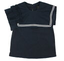 【セール ゴートゥーハリウッド GO TO HOLLYWOOD】アシンメトリー セーラーカラー ノースリーブ TEE (01-02) 【32520401】