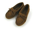 【ミネトンカ　キッズ　MINNETONKA KIDS】Kilty Suede Moc (Kids) (16-19.5cm)アウトレット【送料無料】