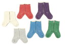 【FAR EAST LOCAL MADE　ファーイーストローカルメイド KIDS】ORGANIC PILE SOCKSオーガニックパイルソックス(16-21cm)◆日本製/二層構造/ダブルフェイス/ふんわり肉厚/肌に当たる内側パイルはオーガニックコットンで肌触り◎