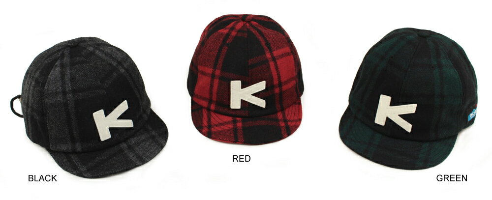 Rakuten - 【KAVU】KAVU K'S CHECK Baseball Capカブー・キッズ・チェックベースボールキャップ (53-56cm)