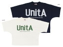 【UnitA ウニタ】UnitA WIDE TEE (110-130)【413】