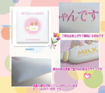 出産祝い　補充台紙付きセット出産祝いに・・名入れ【丁寧な刺繍名入れ代込】一生使えるベビーアルバムC060-331/332【楽ギフ_名入れ】【楽ギフ_メッセ入力】【楽ギフ_のし】【楽ギフ_包装】