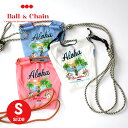 [正規販売店] [Ball&Chain]shoulder bag-HAWAII Sサイズ ボール&チェーン ハワイ レディース エコバッグ 刺繍 おしゃれ カジュアル ショルダー かわいい 布 Ball&Chain PICCIN ピッチン ボール…