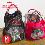 [正規販売店] [Ball&Chain]shopping bag-MULGA Mサイズ ボールアンドチェーン レディース メンズ エコバッグ 刺繍 おしゃれ カジュアル かわいい トラ ゾウ 虎 象 洗える TORA Elephant MULGA Ball&Chain PICCIN 洗える トートバッグ ギフト