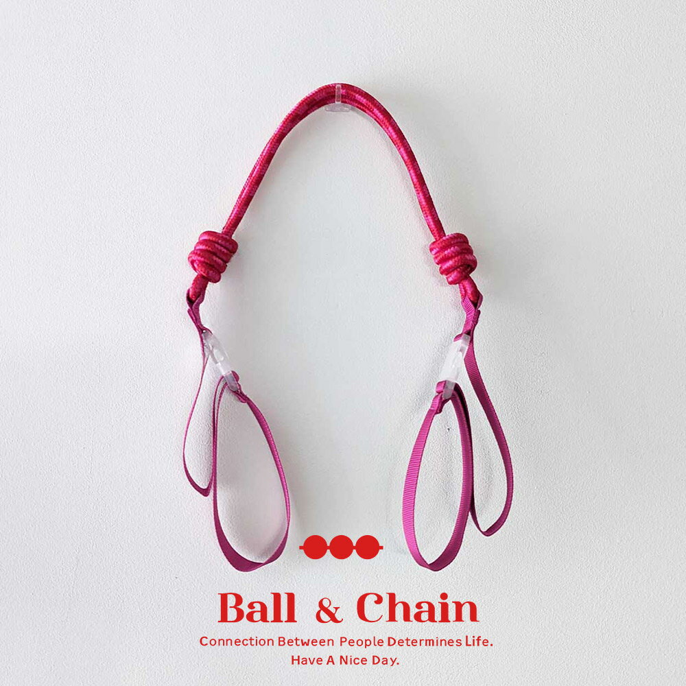   ボール&チェーン Paracord strap パラコードストラップ 単品 Ball＆Chain ボールアンドチェーン エコバック カスタム かわいい オシャレ トート 洗える PICCIN プレゼント