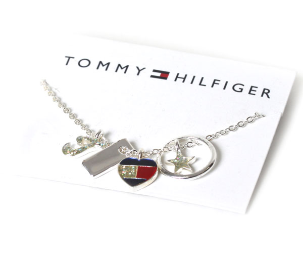 TOMMY HILFIGER トミー・ヒルフィガーネックレス ロゴモチーフ b10298