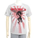 Red Monkey レッドモンキー メンズ Tシャツ 半袖 TOKYO TOUR GREY RMLA011GREY プリント 刺繍 龍 ドラゴン GREY グ...