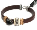 【新品】PLATADEPALO プラタデパロ メンズ ブレスレット バングル L36E T/21 ブラウン メンズ アクセサリー 【楽ギフ_包装】