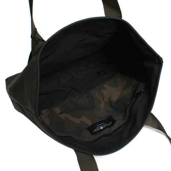 【送料無料】【新品】HYDROGEN ハイドロゲン GUMMY SHOPPING BAG グミーショッピングバッグ EG0010 007 BLACK ブラック カモフラージュ トートバッグ レディース/メンズ/ユニセックス