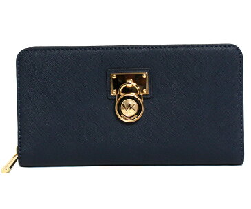 マイケルコース MICHAEL KORS ラウンドファスナー長財布 32T2GHMZ3Y 406　LG ZIP AROUND LEATHER NAVY ネイビー レディース 財布 【楽ギフ_包装】