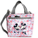 ミッキー ミニー ディズニー LeSportsac レスポートサック MINI PICTURE X-BODY TOTE 2327 P932 LOVE AT FIRST SIGHT ラブアットファーストサイト