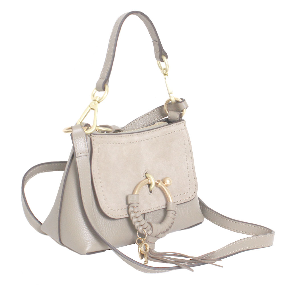 シーバイクロエ バッグ 【新品】SEE BY CHLOE シーバイクロエ JOAN　ジョアン SBC SHOULDER BAGS ショルダー バッグ CHS18WS975330 23W MOTTY GREY