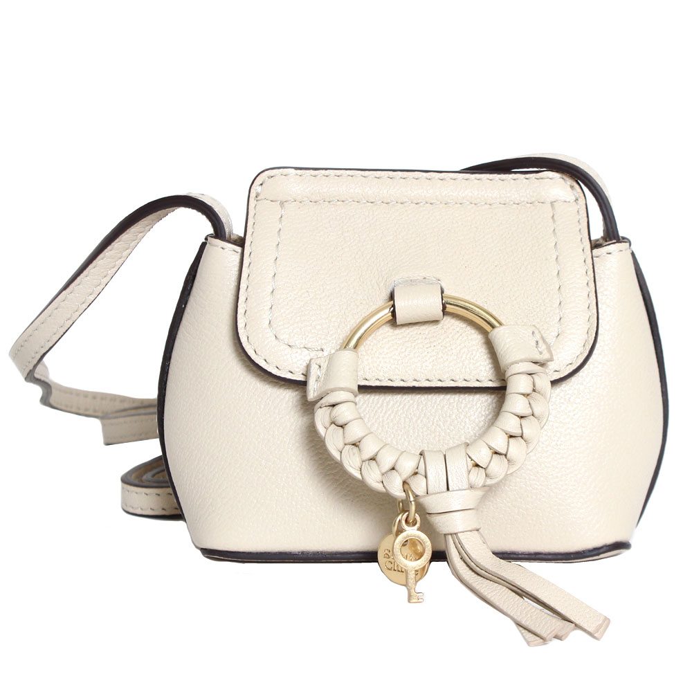 【新品】SEE BY CHLOE シーバイクロエ JOAN　ジョアン Joan SBC MINI BAGS ショルダー バッグ CHS20WPB153882 24H cement beige セメントベージュ ライトベージュ ニュアンスカラー