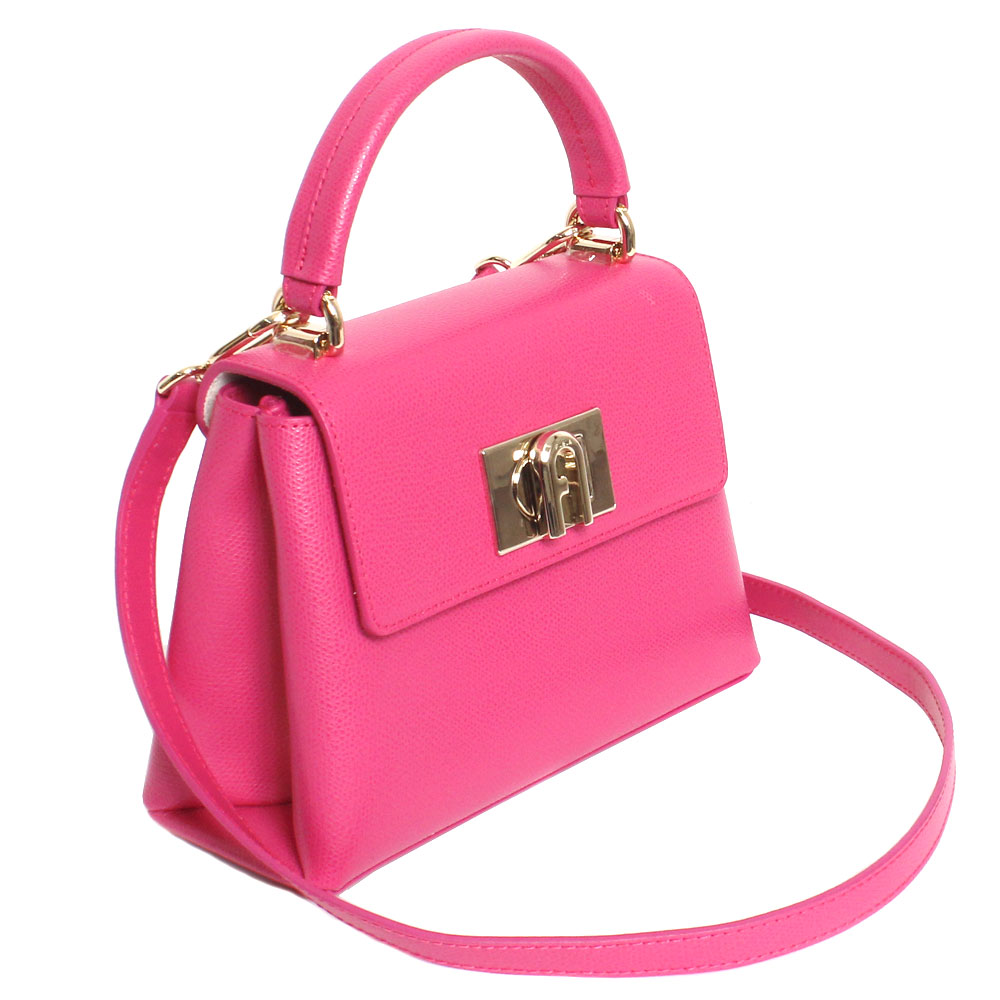 FURLA フルラ 1927 トップハンドル ミニ ショルダーバッグ WB00109 ARE000 2504S POP PINK