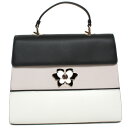 フルラ フォーマルバッグ レディース FURLA フルラ 2WAYハンドバッグ Lサイズ レディース 1026731 B BOT5 FSC MUGHETTO PETALO/ONYX/LINO ホワイト/ブラック/ライトベージュ