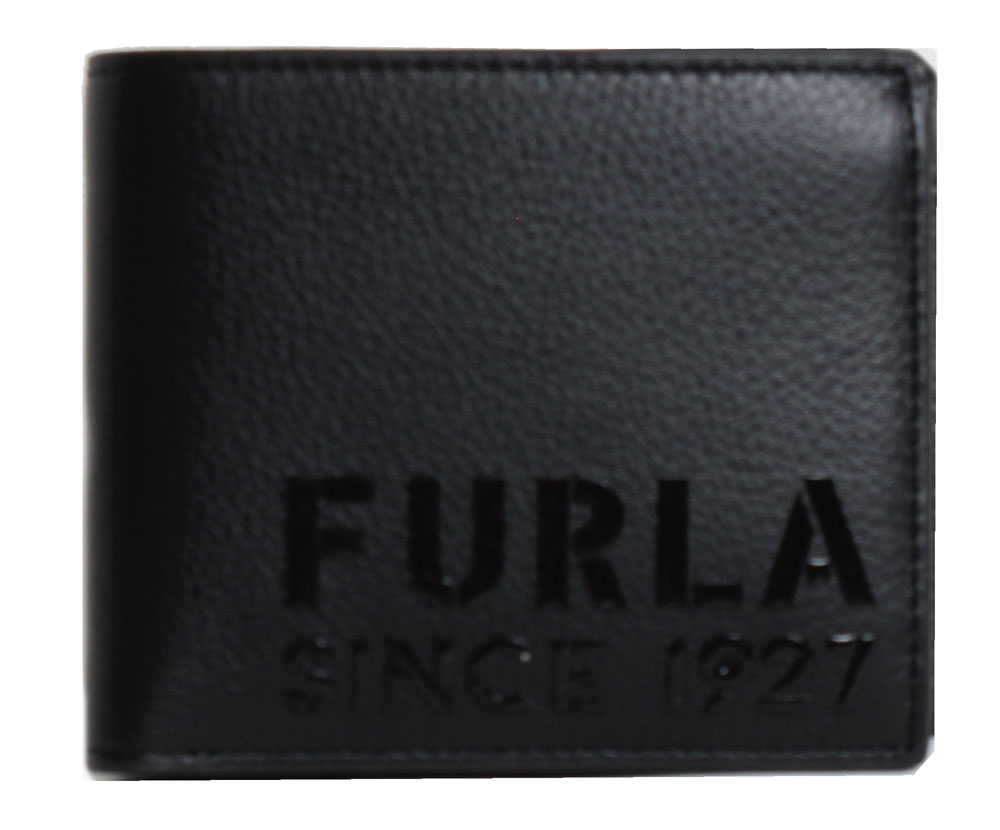 FURLA フルラ 二つ折ウォレット S MP00023 O6000 FURLA MAN TECHNICAL NERO【楽ギフ_包装】