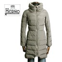 HERNO ヘルノ レディース ロング ダウンコート ウォータープルーフ POLAR-TECH素材  ...