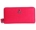 【送料無料】Vivienne Westwood ヴィヴィアンウエストウッド ラウンドファスナー長財布 DERBY CLASSC ZIP ROUND 51050023 31839 G403 PINK ピンク レディース