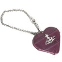 【送料無料】Vivienne Westwood ヴィヴィアンウエストウッド JORDAN MIRROR HEART ORB チャーム キーリング キーホルダー オーブ 82030070 41831 G201 PINK ダークピンク