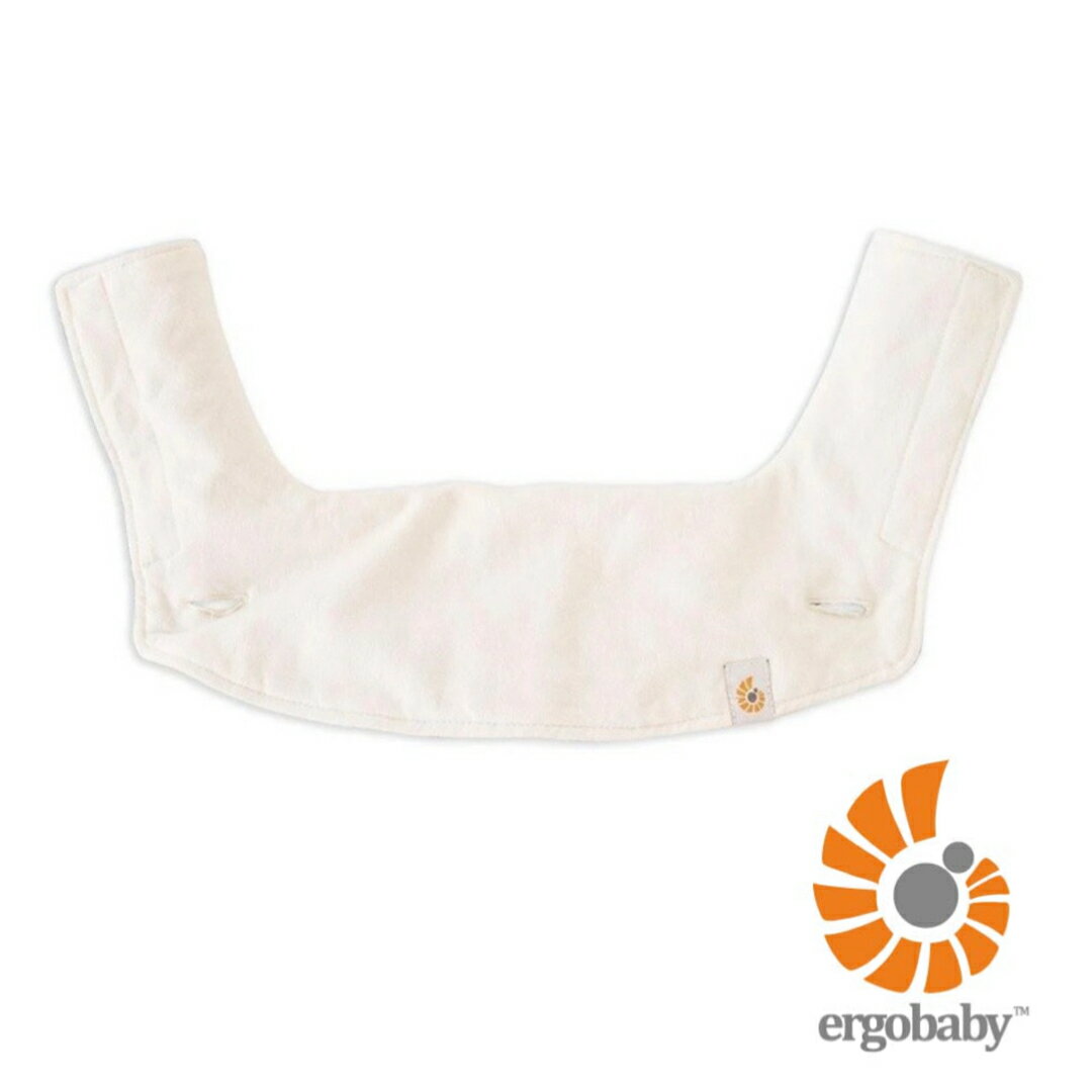 【新品】エルゴベビー ergobaby 360 TEETHING PAD&BIB 抱っこ紐 よだれカバー よだれパッド TPA2F14 WHITE ホワイト 純...