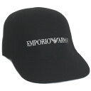 EMPORIO ARMANI エンポリオアルマーニ CAP 帽子 キャップ 627765 1A565 0020 ブラック メンズ レディース ユニセックス