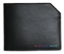 ポール・スミス 財布（メンズ） PS BY PAUL SMITH ポールスミス メンズ MEN WALLET BFOLD RAINBOW 二つ折り財布 M2A 5321 ERAINB ネオンカラー レインボウ ブラック【父の日】【ラッピング無料】