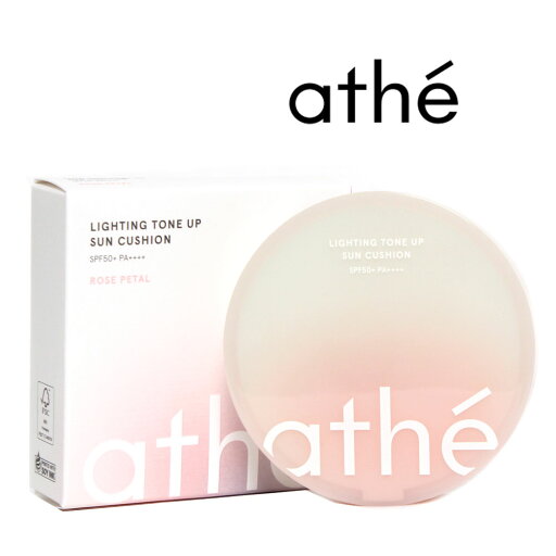 athe アッテ LIGHTING TONE UP SUNCUSHION ROSE PETAL ヴィーガンレリーフライティングトーンアップ サンクッション 12g【ローズペタル】 athe アッテ LIGHTING TONE UP SUNCUSHION ROSE PETAL ヴィーガンレリーフライティングトーンアップ サンクッション 12g【ローズペタル】