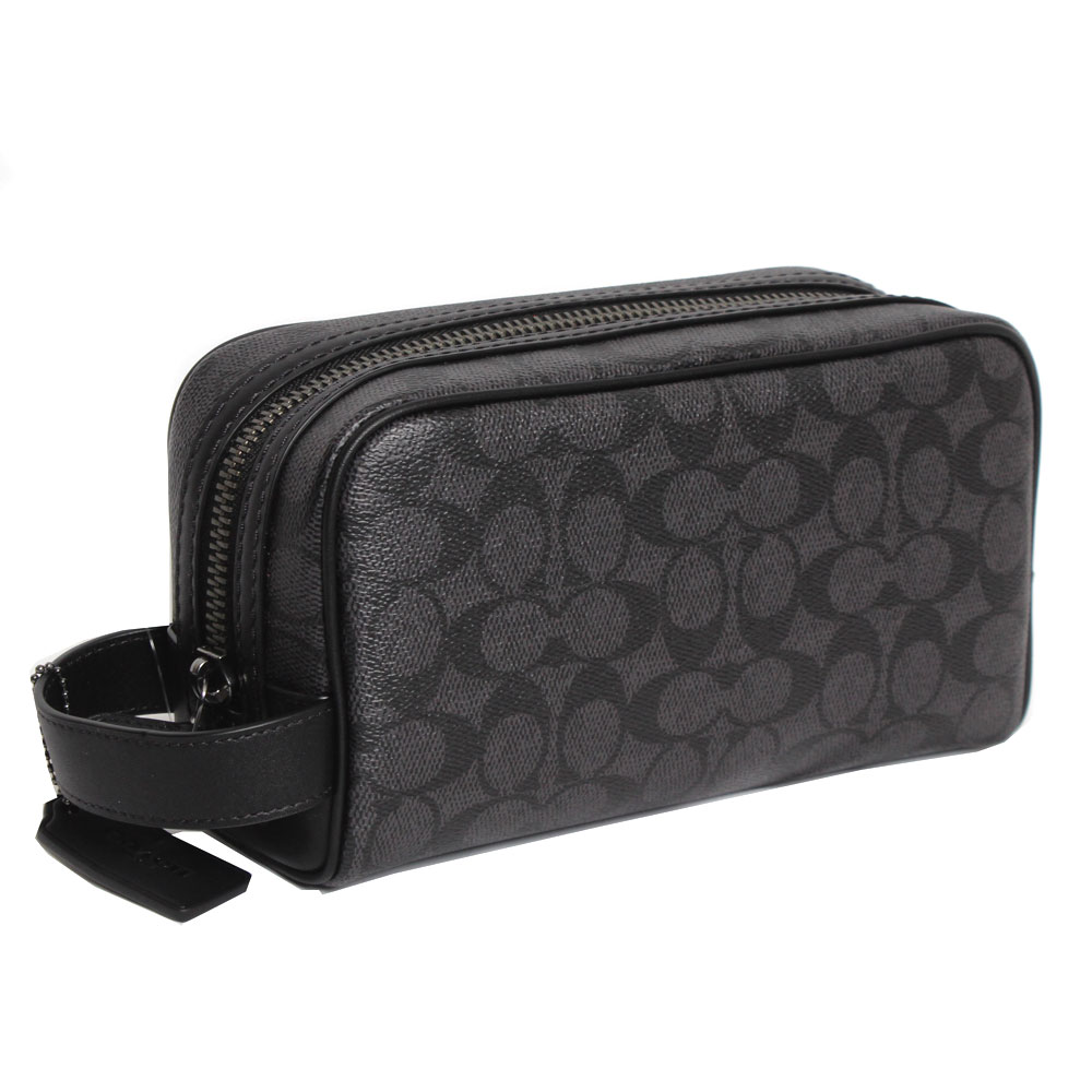 COACH コーチ CAR15 QBMI5 SMALL TRAVEL KIT SIGNATURE CAR15 QBMI5
