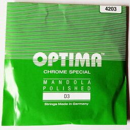 [OPTIMA]オプティマ　マンドラ弦 グリーン　3D(2本入)　No.4203