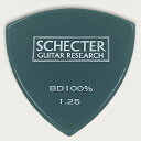 SCHECTER　ピック　SPD-EZ10GRN　[100％土に還るギターピック]　トライアングル