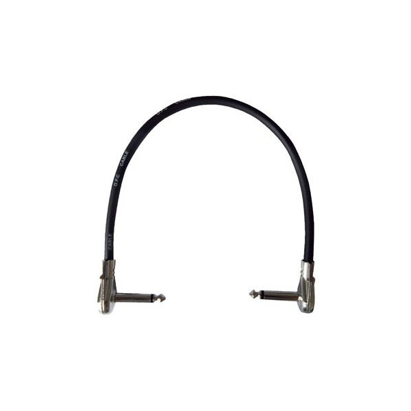 テック　パッチケーブル　PLL-30 30cm、7mmφ O.F.C(Oxygen-Free Copper 無酸素銅)のケーブルを採用することにより、音質劣化が極小薄いL型プラグ（厚さ　10mm,一般的なプラグの70％）により省スペースを実現。
