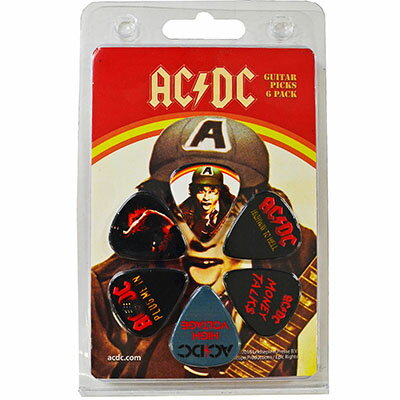 Picks - Perri's AC/DC ピック LP-ACDC2 6枚セット アーティストピック