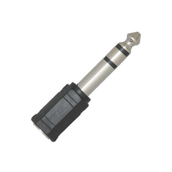 TECH（キクタニミュージック）の変換プラグ。 ミニステレオケーブルをフォーンに変換します。