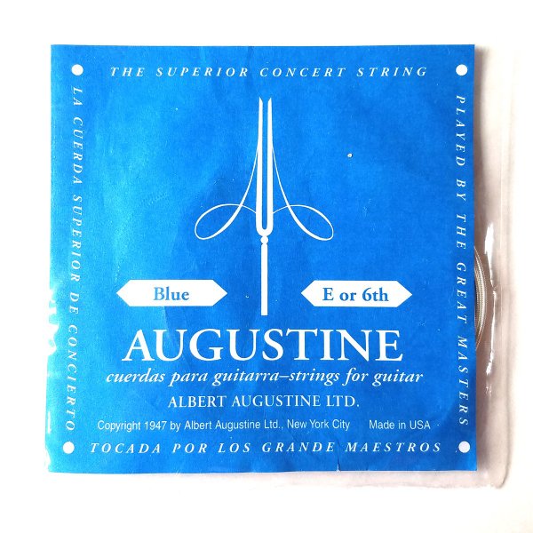 Augustine[オーガスチン]クラシックギター弦　ブルー　6弦