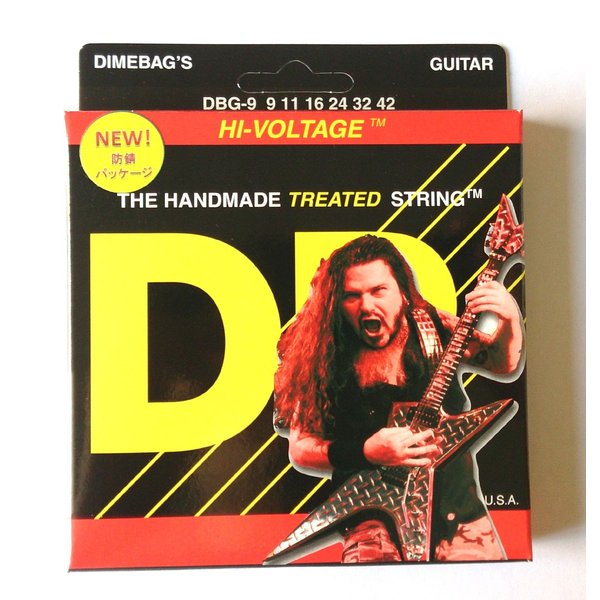 DR Strings DR弦　エレキギター弦　DBG-9 LITE ダイムバッグ・ダレル シグネイチャー弦