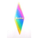 ナルダン ピック 大正琴ピック 細菱形レインボー柄 F-115