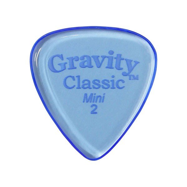 Rakuten - GRAVITY GUITAR PICKS ピック クラシック・ミニ ［2.0mm, Blue］ 高級