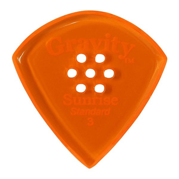 GRAVITY GUITAR PICKS ԥå饤ɡޥۡ롡3.0 mm with Multi-Hole, ...