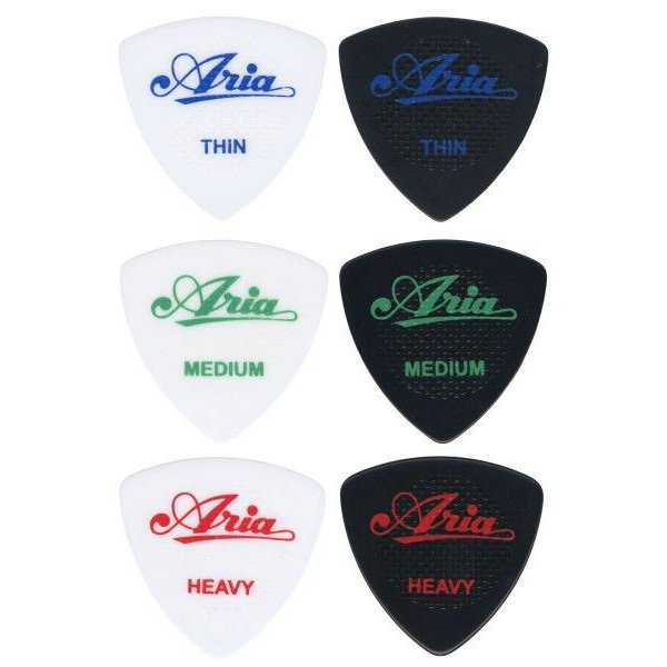 ARIA ピック RUBBER GRIP　-Triangle- Pick P-RG01