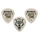 Jim Dunlop@M^[sbN@HETFIELDfS WHITE FANG CUSTOM FLOW PICK@A[eBXgsbN