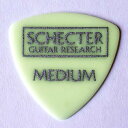 SCHECTER　ピック　ルミナスサンド　トライアングル MEDIUM　ホワイト