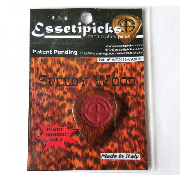 Essetipicks エッセティピックス ピック Speedy Wood Cocobolo　スピーディウッド ココボロ　高級