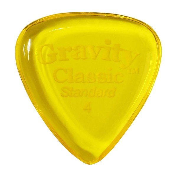 GRAVITY GUITAR PICKS ピック クラシック・スタンダード［4.0mm, Yellow］高級