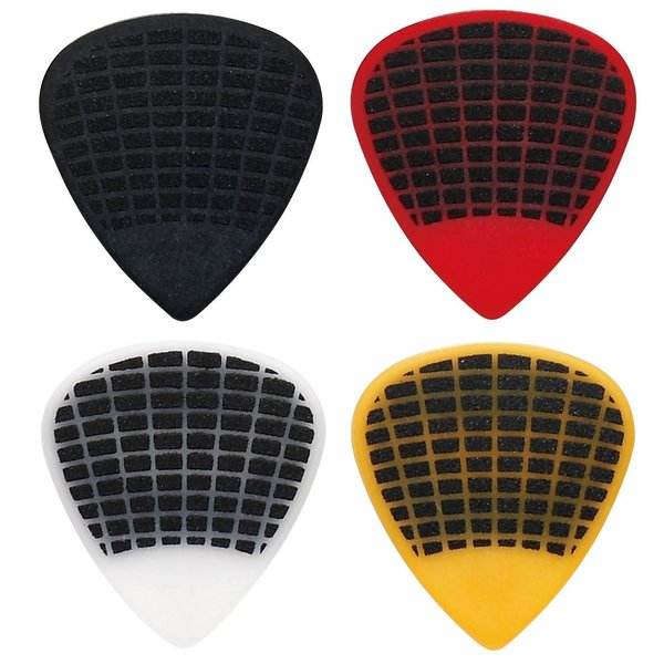 ピック商店のIbanez アイバニーズ ピック PA16MSG　ショート・ティアドロップ　サンドグリップ　MEDIUM｜アングル2
