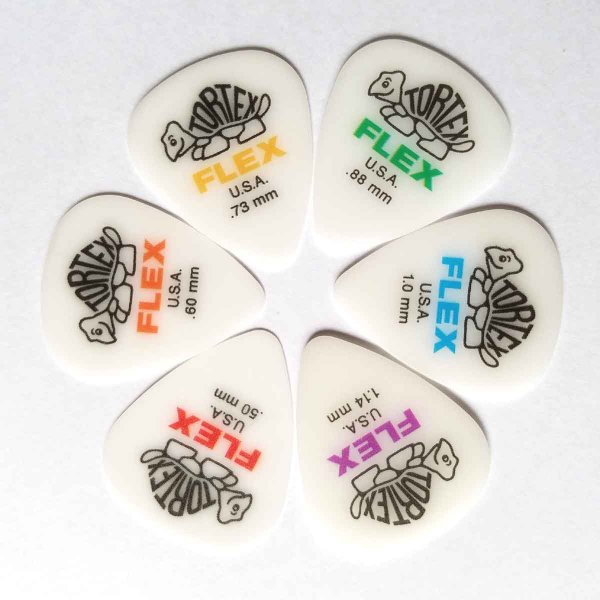 Jim Dunlop　ギターピック　Tortex Flex Standard　428