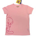 【メール便送料無料】子供 Tweety 半袖tシャツ 吸汗速乾 ルーニーチューン UPF50 抗菌防臭　サイズ140