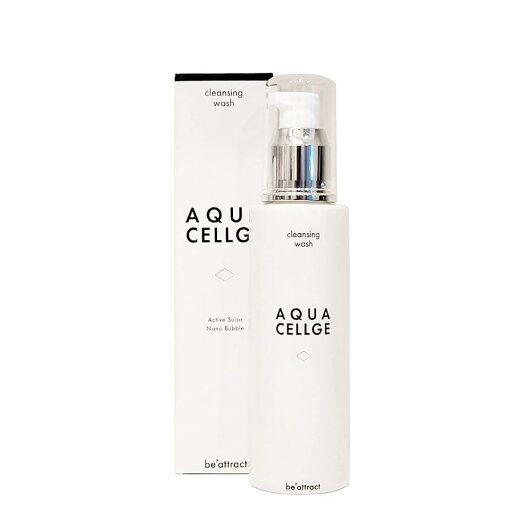 AQUACELLGE CLEANSING&WASH ナノバブル+還元水のジェル洗顔 水素が可能にした新しいスキンケア AQUACELLGE CLEANSING&WASH ナノバブル+還元水のジェル洗顔 水素が可能にした新しいスキンケア