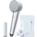 SALONIA サロニア シャワーヘッド ファインバブルクリア マイクロナノバブル 節水 高水圧 塩素除去カートリッジ + 重炭酸タブレット付き SAL2330...